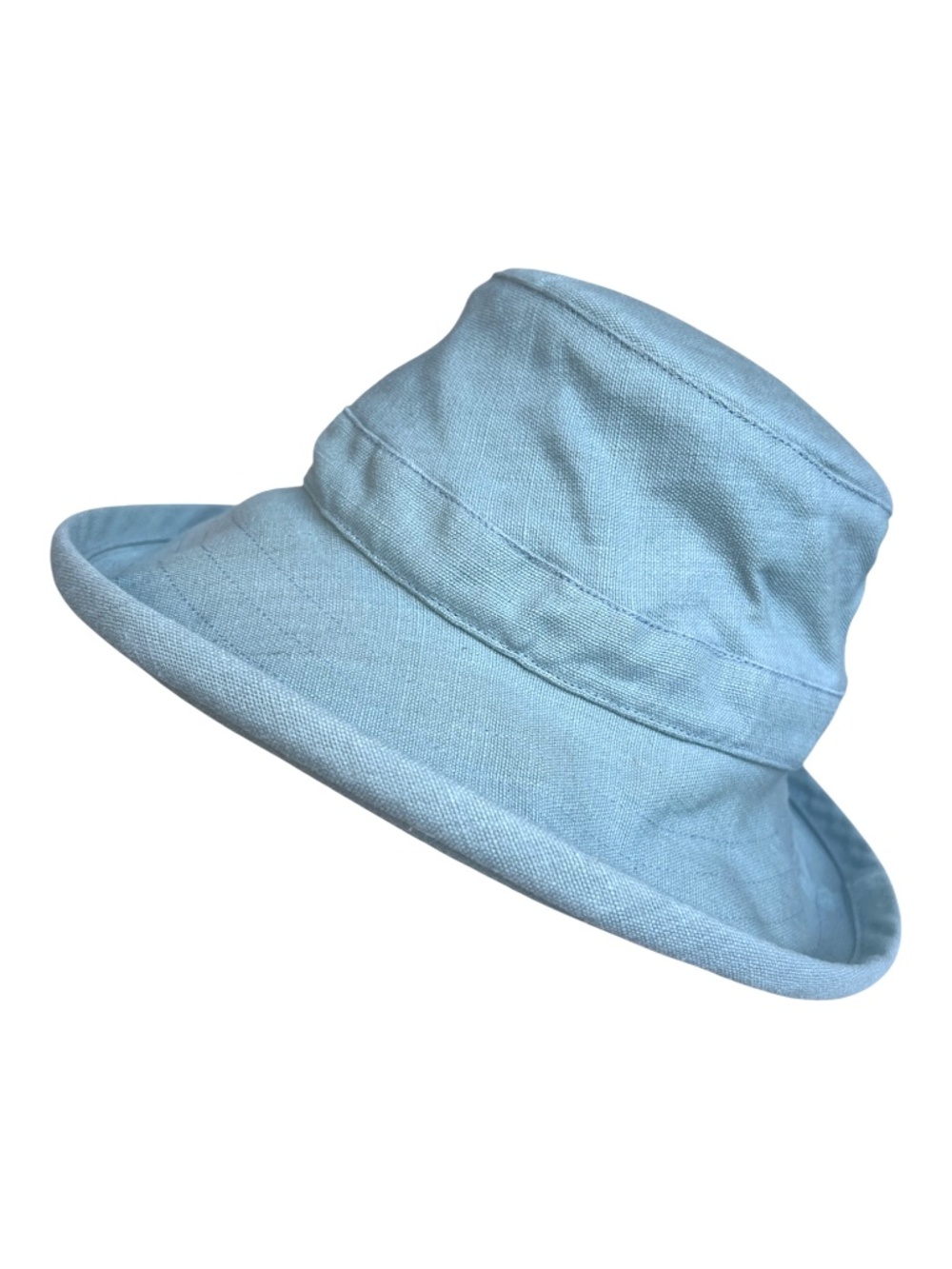 The Tilley Hemp Hat Blue TH8 Made in Canada Wide Brim Adjustable Size M